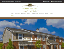 Tablet Screenshot of mainstreetonthemonon.com